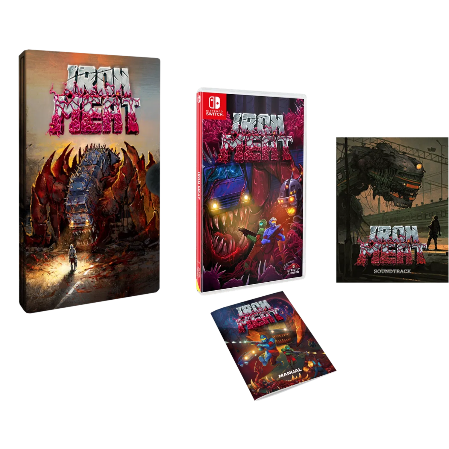 Iron Meat - Limited Metal Edition (Strictly Limited Games) [NSwitch]