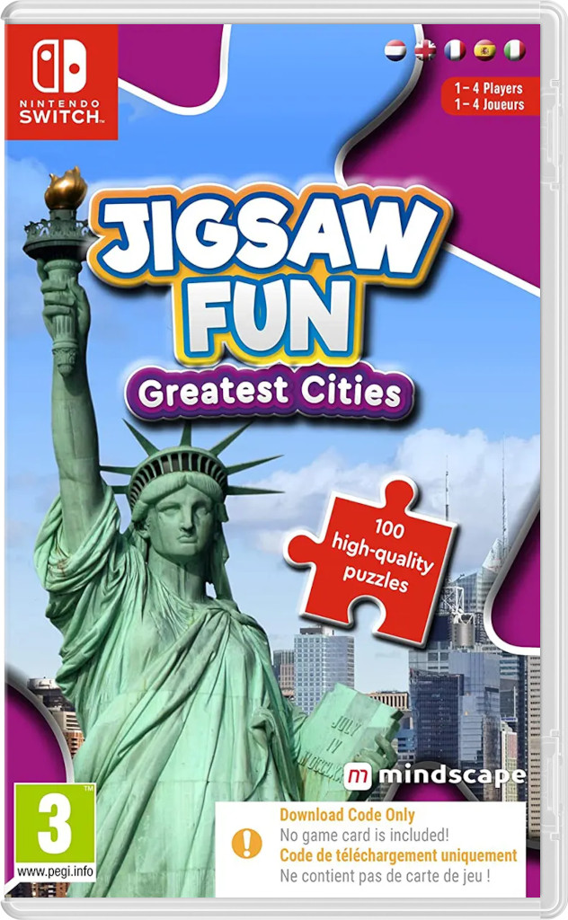 Jigsaw Fun: Greatest Cities (код загрузки) [NSwitch]