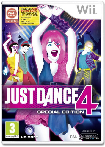 Just Dance 4 (Б/У) [Wii]