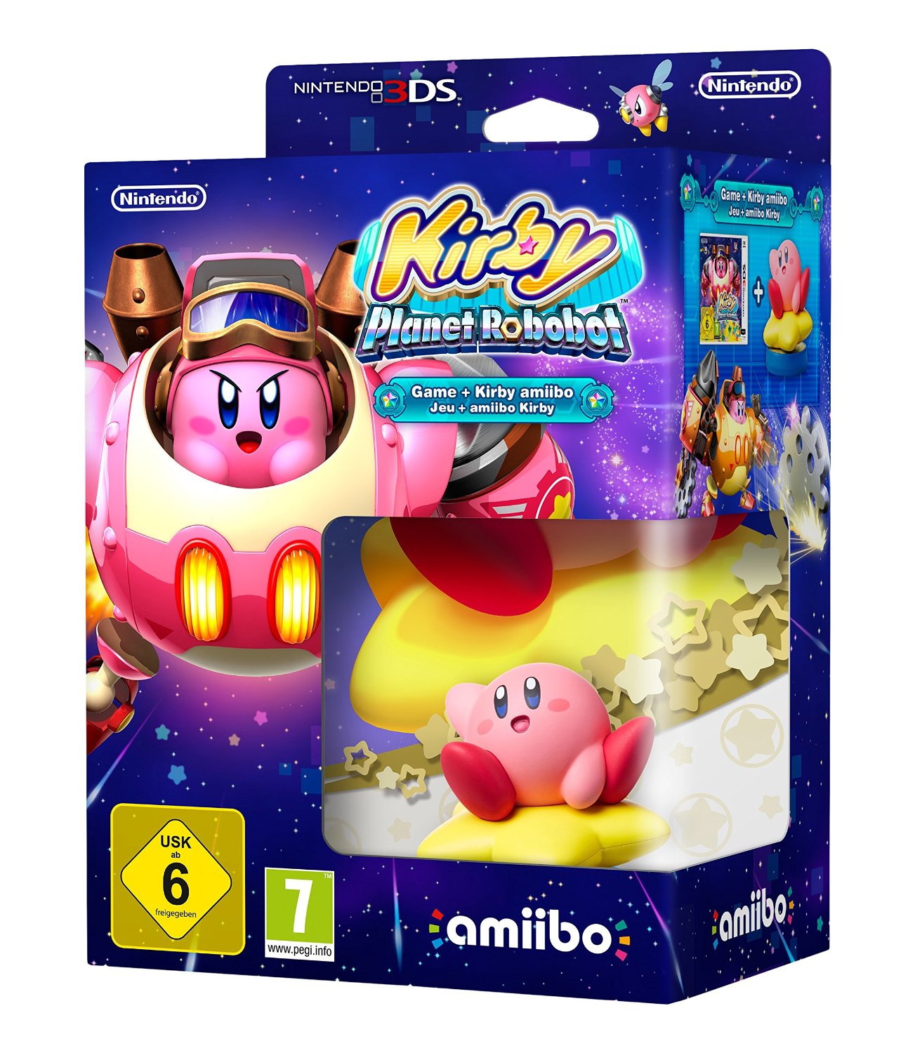 Kirby: Planet Robobot + amiibo Kirby [3DS]