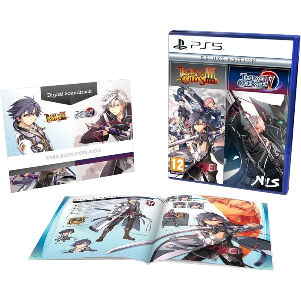 Legend of Heroes: Trails of Cold Steel III & The Legend of Heroes: Trails of Cold Steel IV - Deluxe Edition [PS5]