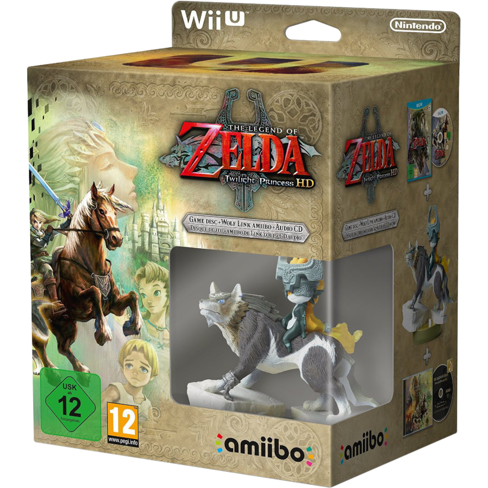 Legend of Zelda: Twilight Princess HD - Limited Edition (Б/У) [Wii U]