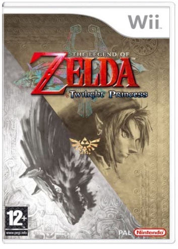Legend of Zelda: Twilight Princess (Б/У) (с царапинами) [Wii]