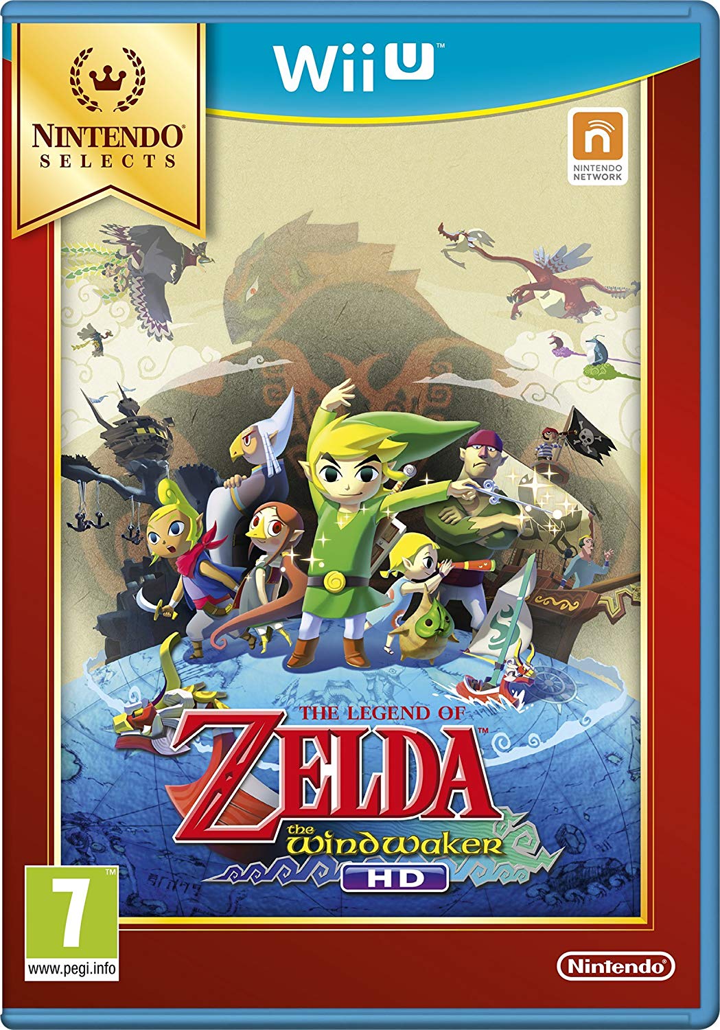 Legend of Zelda: The Wind Waker HD - Nintendo Selects (Б/У) [Wii U]
