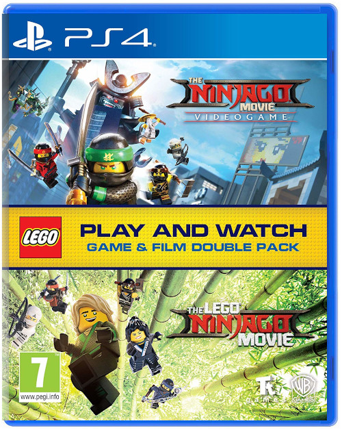 LEGO Ninjago Movie Game: Videogame + LEGO Ninjago Movie (Б/У) [PS4]