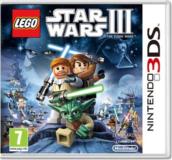 LEGO Star Wars III: The Clone Wars (Б/У) (без коробочки) [3DS]