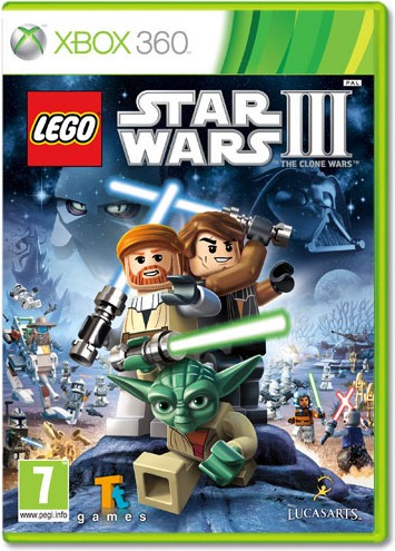 LEGO Star Wars III: The Clone Wars (Б/У) (не оригинальная полиграфия) [Xbox 360]
