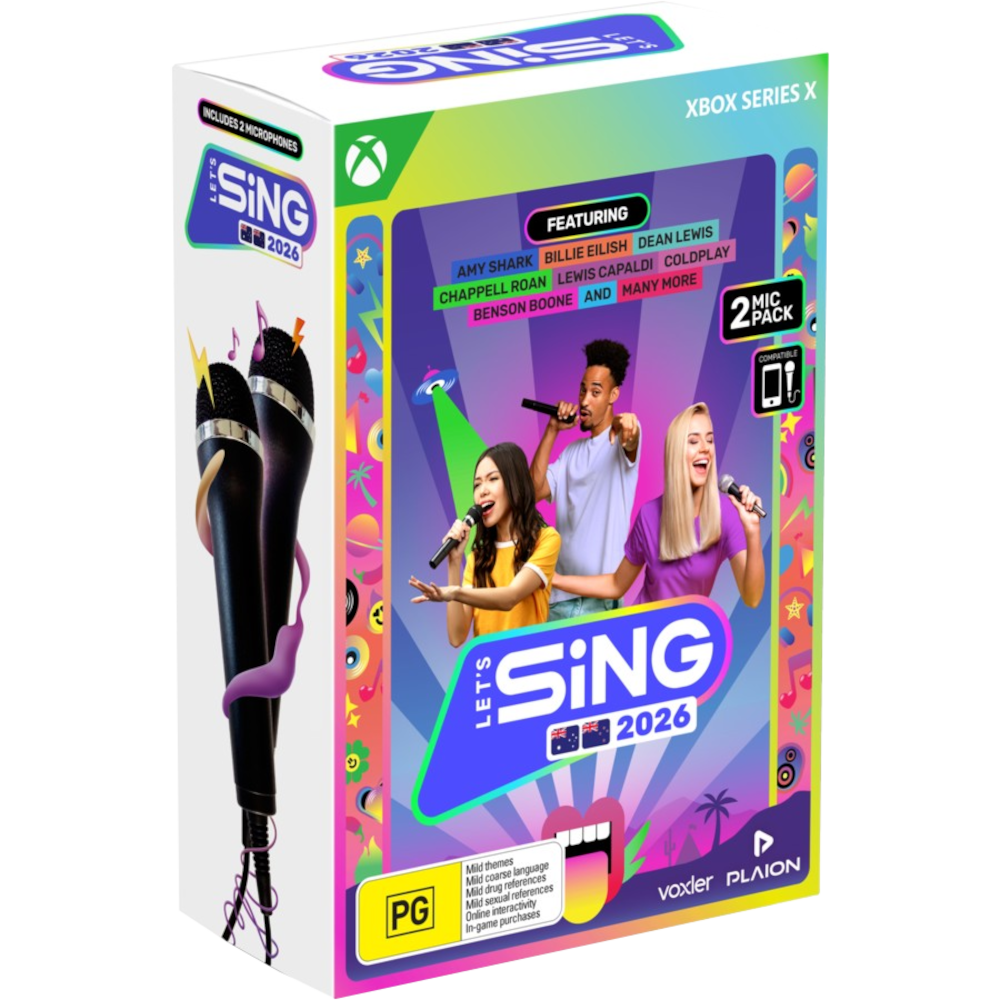 Let's Sing 2026 + 2 микрофона [Xbox Series X]
