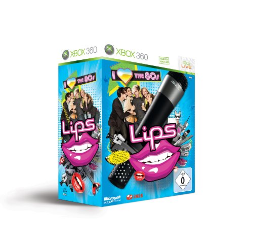 Lips: I Love the 80's + микрофон [Xbox 360]