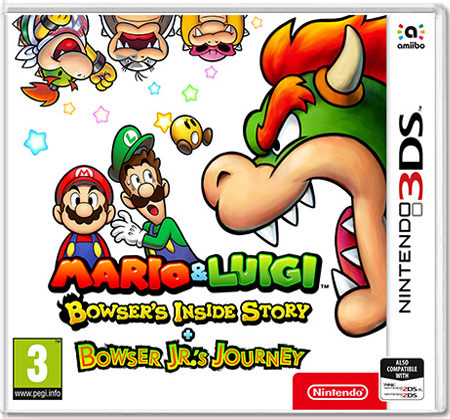 Mario & Luigi: Bowser's Inside Story + Bowser Jr.'s Journey (Б/У) [3DS]