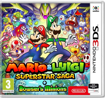 Mario & Luigi: Superstar Saga + Bowser's Minions (Б/У) [3DS]