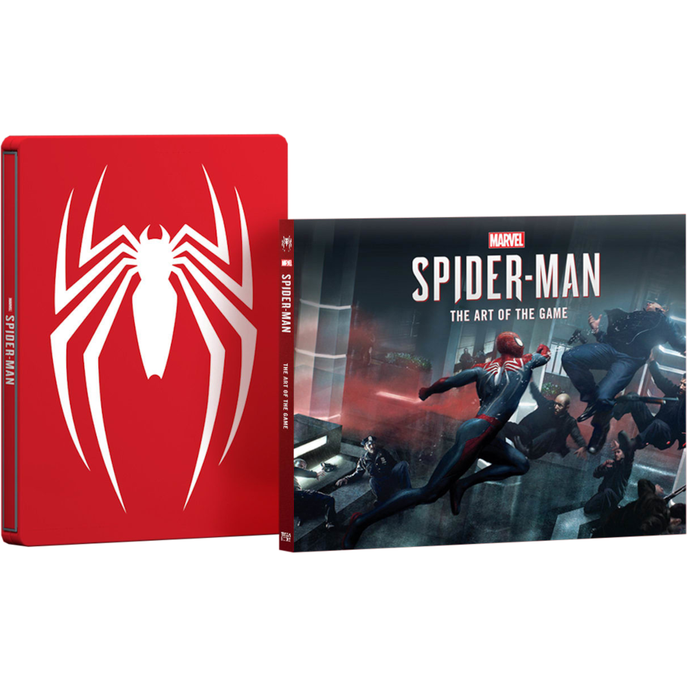 Marvel Человек-паук (Marvel's Spider-Man) + Стилбук + Артбук (Б/У) [PS4]