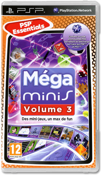 Mega Minis Volume 3 [PSP]