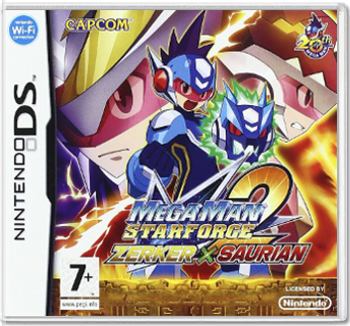 MegaMan StarForce 2: Zerker x Saurian (Б/У) [DS]