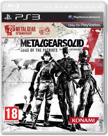 Metal Gear Solid 4: Guns of the Patriots. 25th Anniversary Edition (Б/У) [PS3]