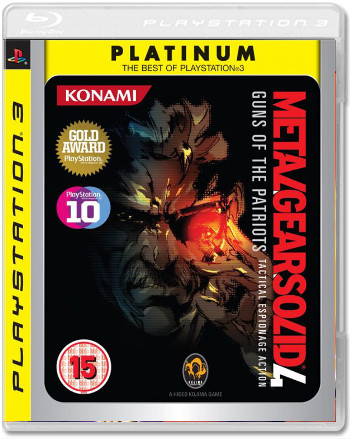 Metal Gear Solid 4: Guns of the Patriots - Platinum (Б/У) [PS3]