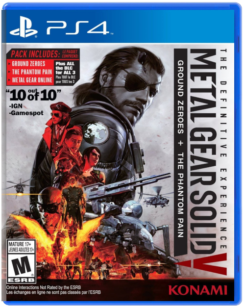 Metal Gear Solid V: The Definitive Experience (US) (Б/У) [PS4]