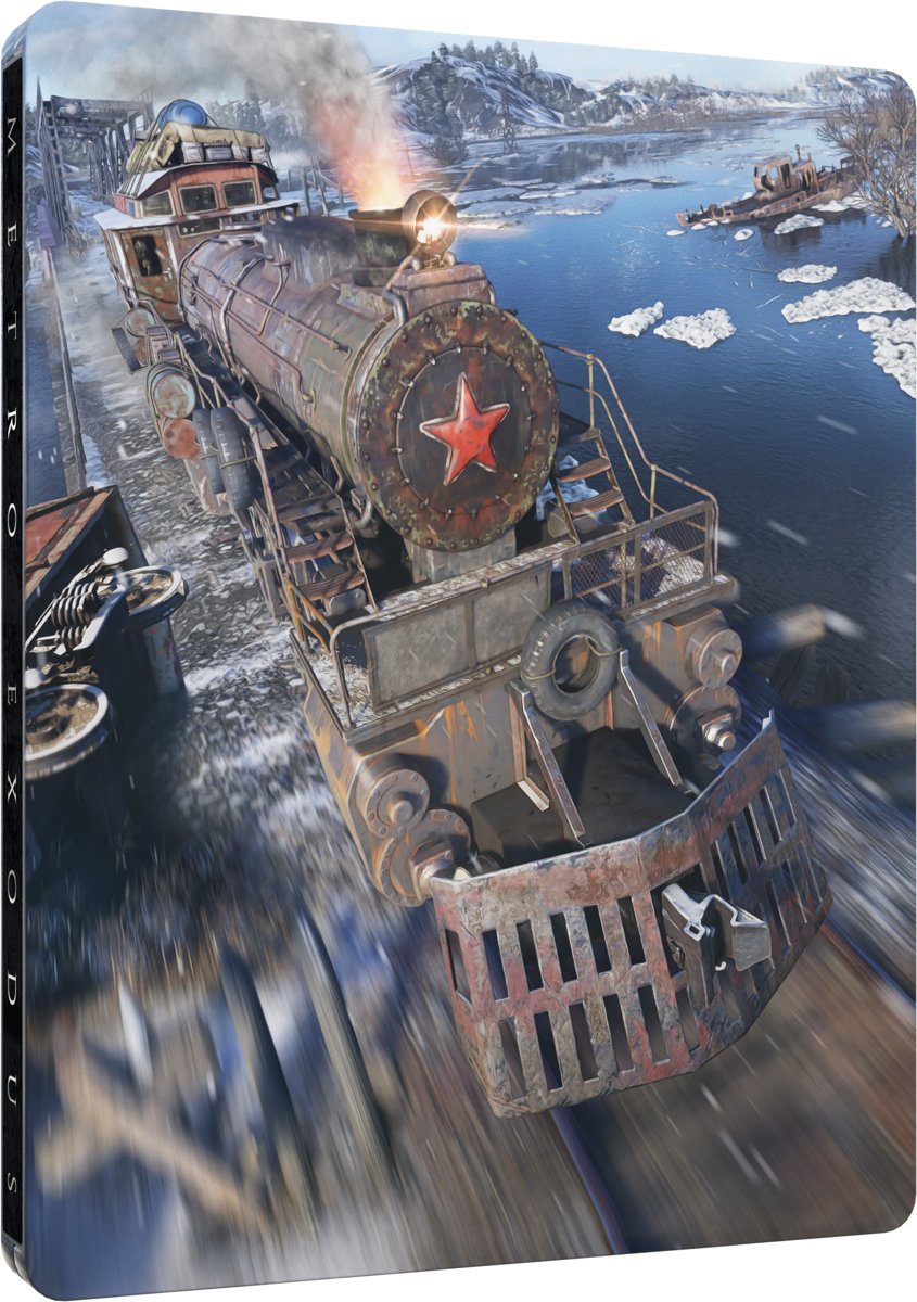 Metro: Exodus [Метро: Исход] + Steelbook + артбук (Б/У) [PS4]