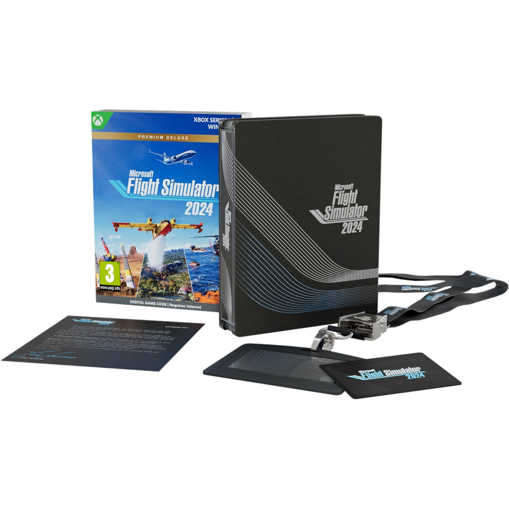 Microsoft Flight Simulator 2024 (код загрузки) - Steelbook Premium Deluxe Edition [Xbox Series X]