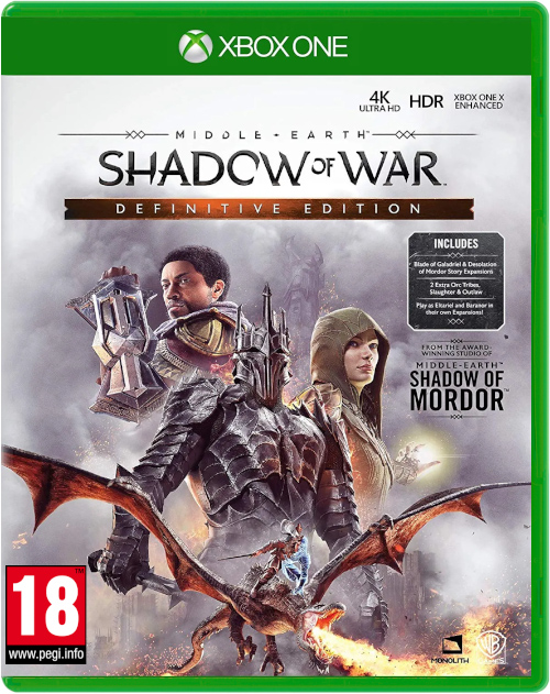 Средиземье: Тени войны (Middle-earth: Shadow of War) - Definitive Edition [Xbox One]