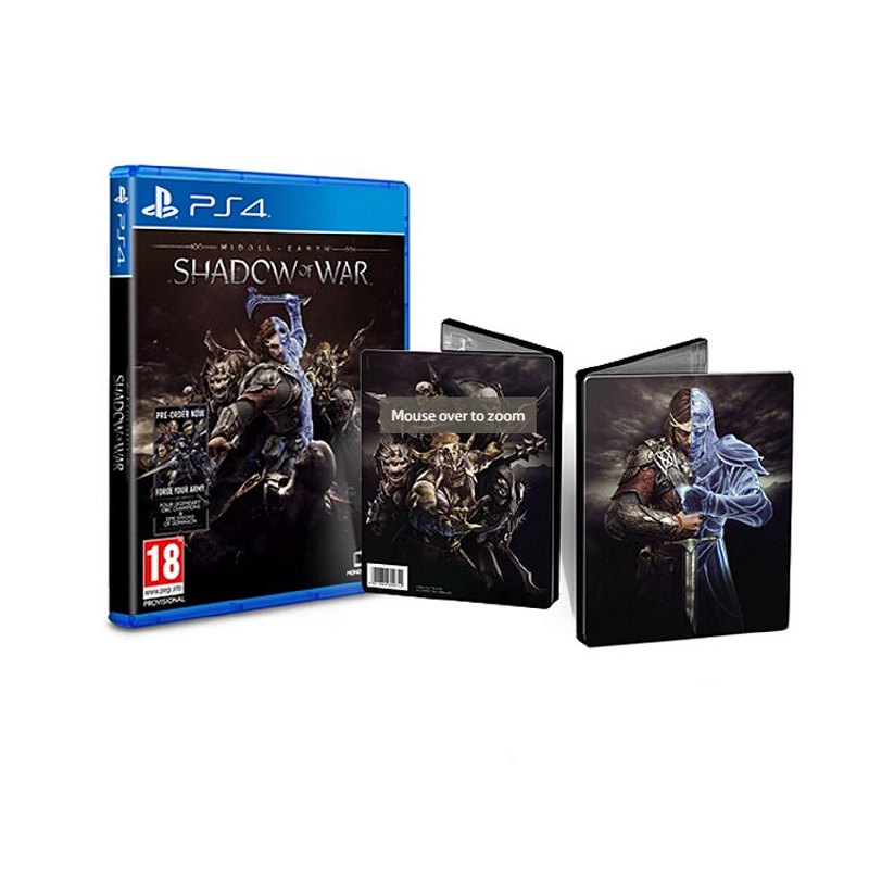 Средиземье: Тени войны (Middle-earth: Shadow of War)  Steelbook [PS4]