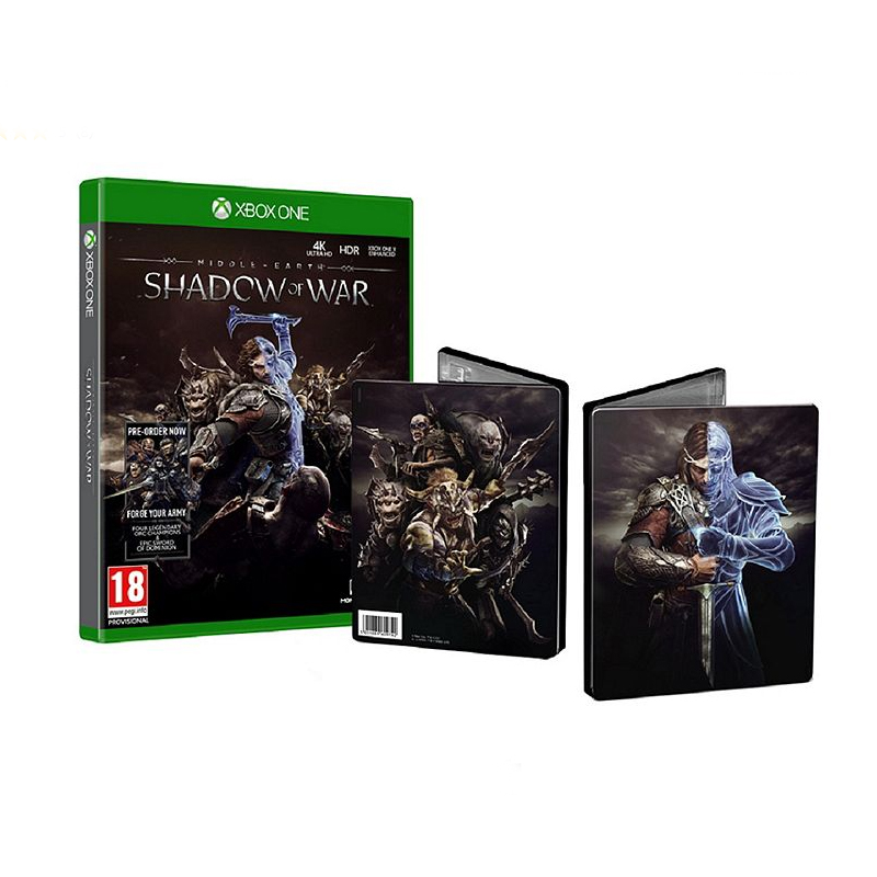 Средиземье: Тени войны (Middle-earth: Shadow of War)  Steelbook [Xbox One]