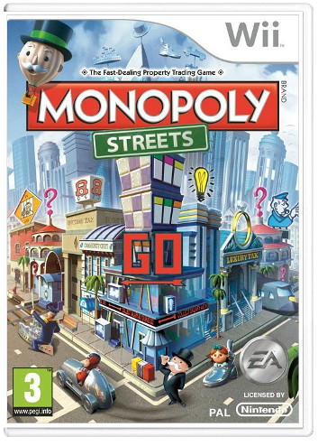 Monopoly Streets (Б/У) (не оригинальная полиграфия) [Wii]