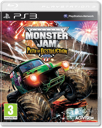 Monster Jam: Path of Destruction (Б/У) [PS3]