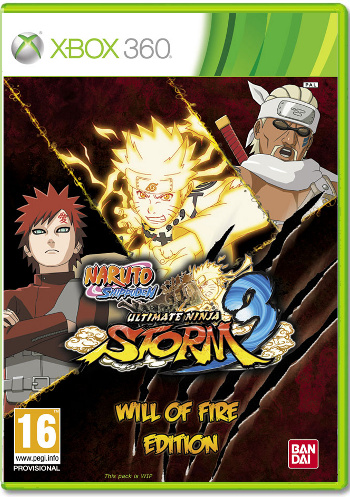 Naruto Shippuden: Ultimate Ninja Storm 3 - Will of Fire Edition [Xbox 360]