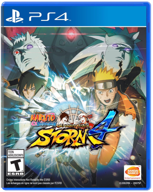 Naruto Shippuden Ultimate Ninja Storm 4 (US) (Б/У) [PS4]