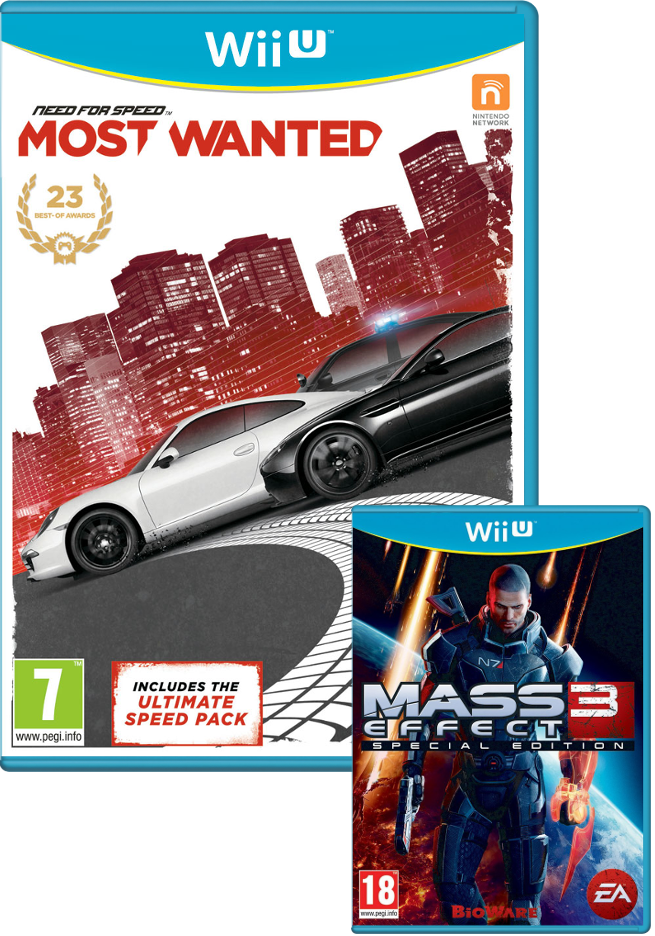 Need for Speed Most Wanted 2012 + Mass Effect 3 - Special Edition [Wii U]