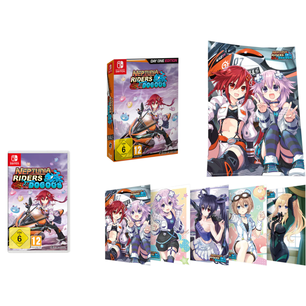Neptunia Riders VS Dogoos - Day One Edition [NSwitch]