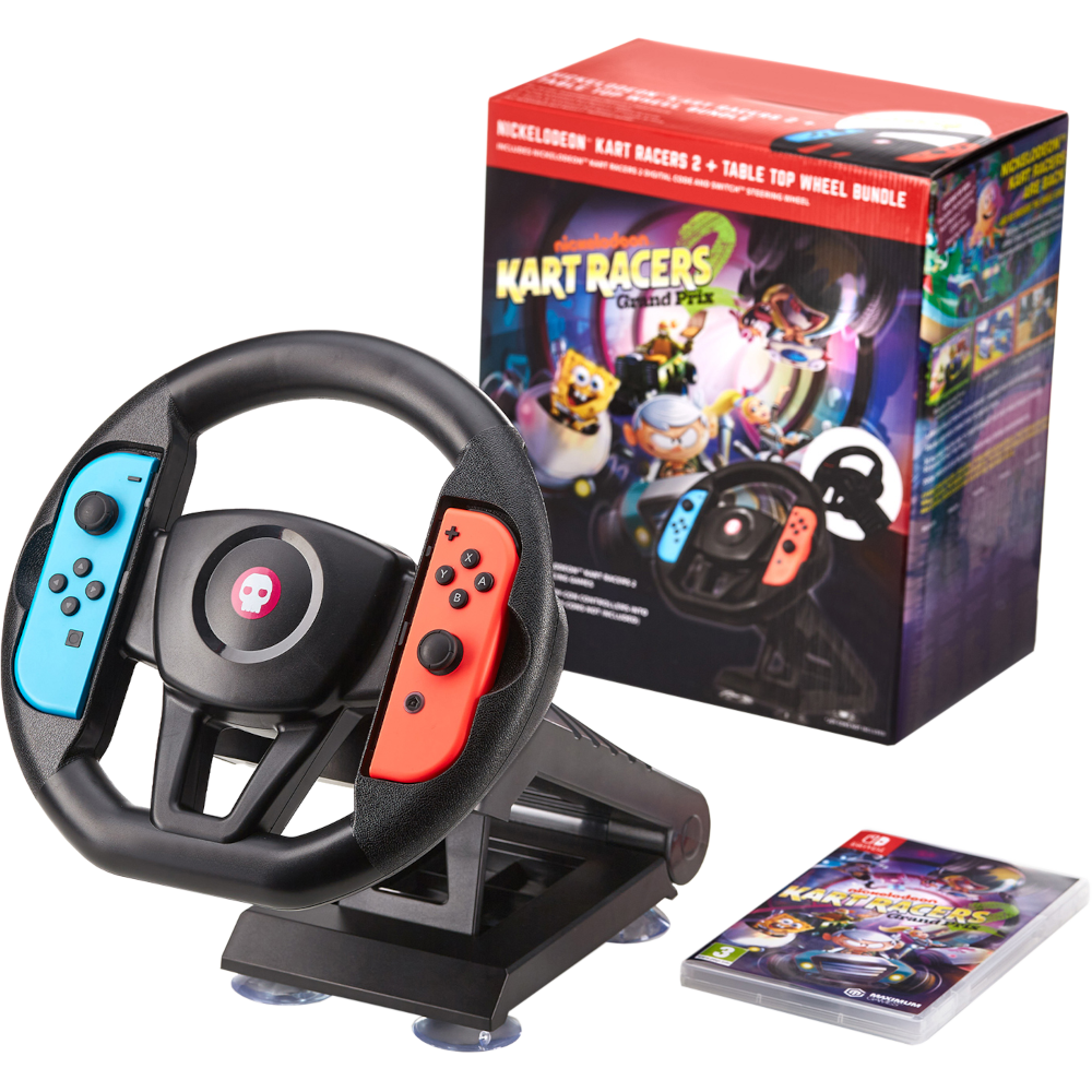 Nickelodeon Kart Racers 2: Grand Prix (код загрузки) + руль для Joy-Con [NSwitch]