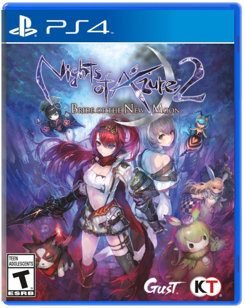 Nights of Azure 2: Bride of the New Moon (US) (Б/У) [PS4]