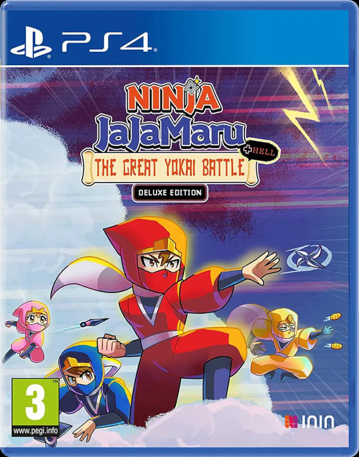 Ninja JaJaMaru: The Great Yokai Battle + Hell - Deluxe Edition [PS4]