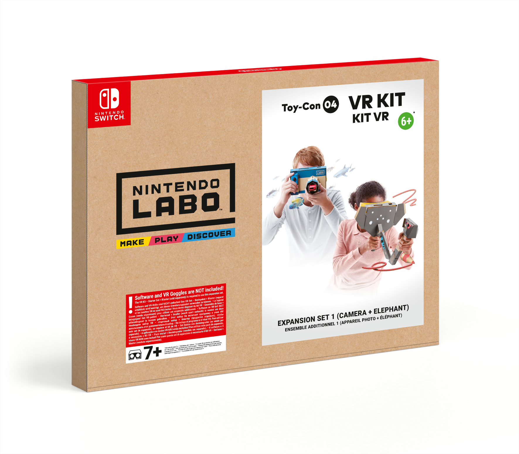 Nintendo Labo: набор VR - дополнительный набор 1
