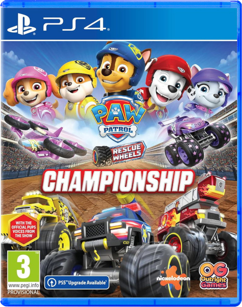 PAW Patrol Rescue Wheels: Championship [PS4]