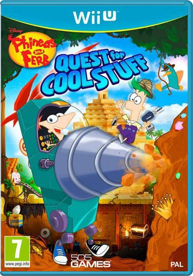 Phineas and Ferb: Quest for Cool Stuff [Wii U]