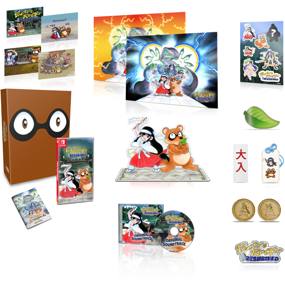 Pocky & Rocky Reshrined - Collector's Edition (Strictly Limited Games) [NSwitch]