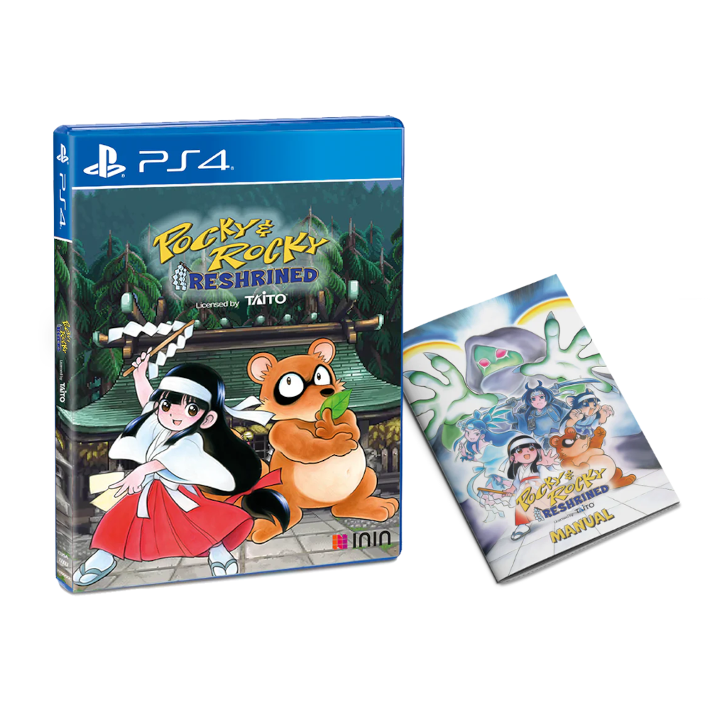 Pocky & Rocky Reshrined (Strictly Limited Games) [PS4]