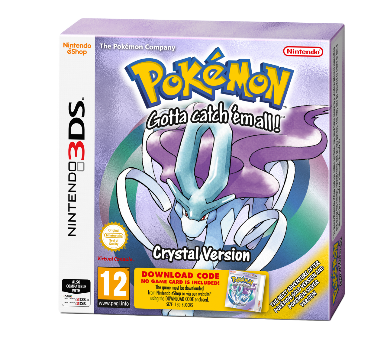 Pokemon Crystal Version (код загрузки)