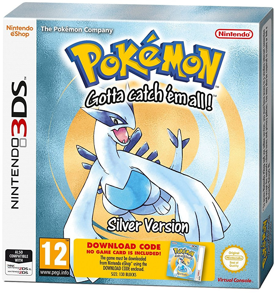 Pokemon Silver Version (код загрузки) [3DS]