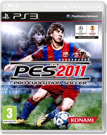 Pro Evolution Soccer 2011 (Б/У) (без обложки) [PS3]