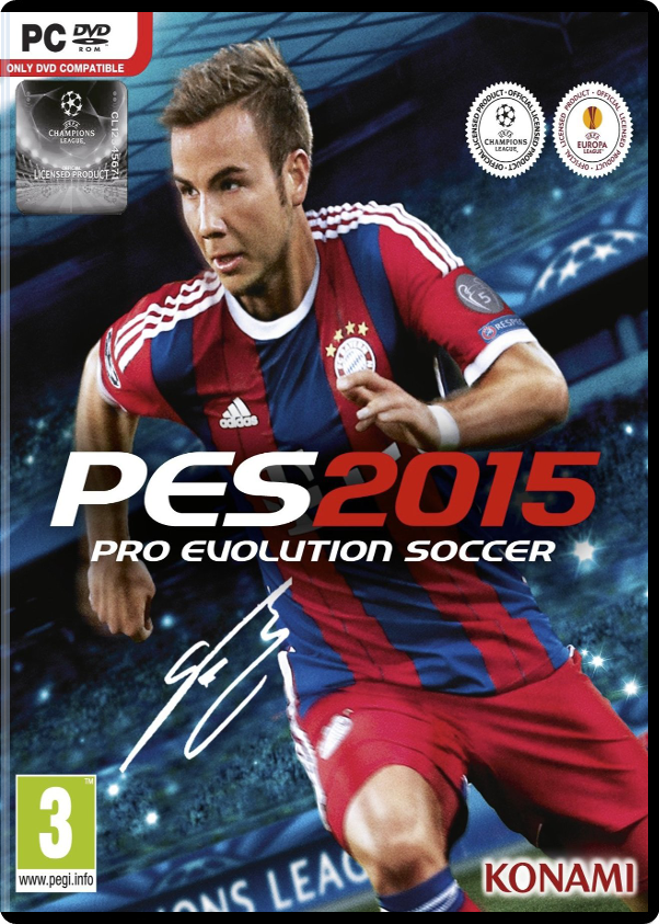 Pro Evolution Soccer 2015 [PC,DVD]