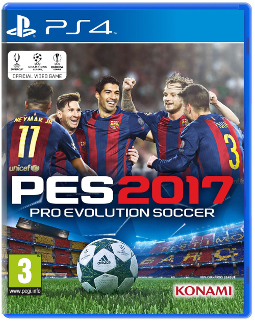 Pro Evolution Soccer 2017 (Б/У) [PS4]