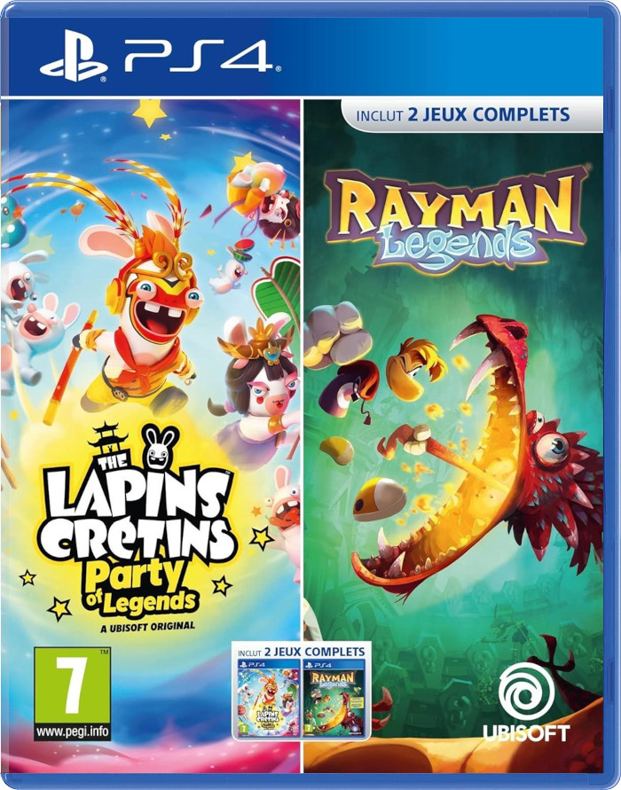 Rabbids: Party of Legends + Rayman Legends [PS4]