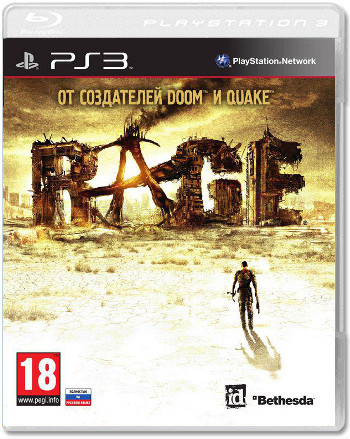 RAGE (русская версия) (Б/У) (без обложки) [PS3]