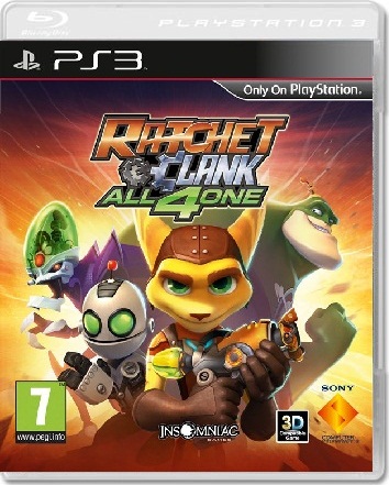 Ratchet & Clank: All 4 One (Б/У) (без обложки) [PS3]