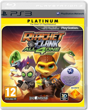 Ratchet & Clank: All 4 One [Platinum] (Б/У) [PS3]