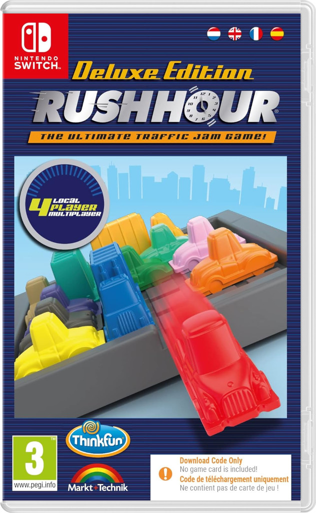 Ravensburger Rush Hour: The Ultimate Traffic Jam Game - Deluxe Edition (код загрузки) [NSwitch]